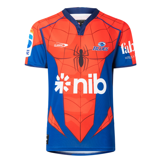 Blues Mens Spider-Man Replica Jersey