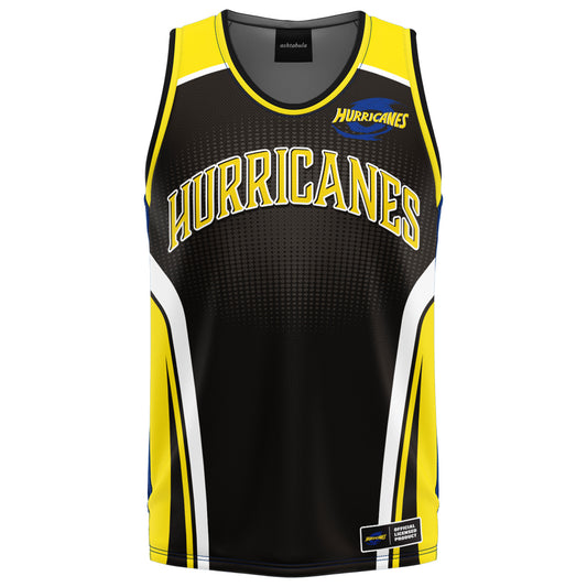 Hurricanes Mens "Hoops" Basketball Singlet